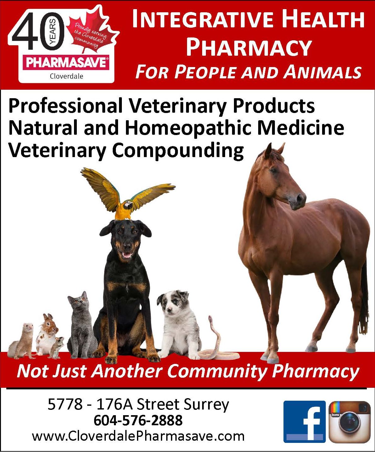 Rodeo Ad Cloverdale Pharmasave