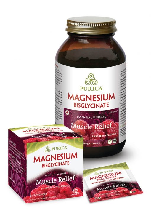 different sized packages of magnesium vitamins
