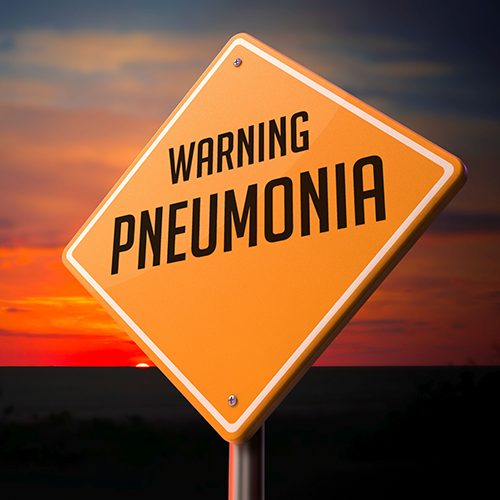 warning pneumonia