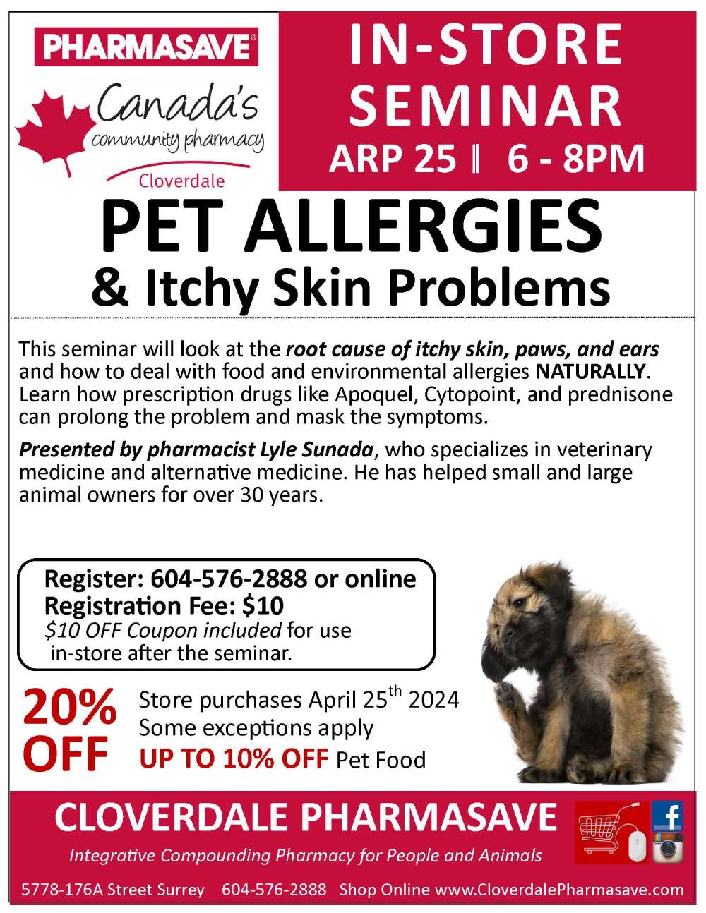 Pet Allergies and Itchy Skin Problems