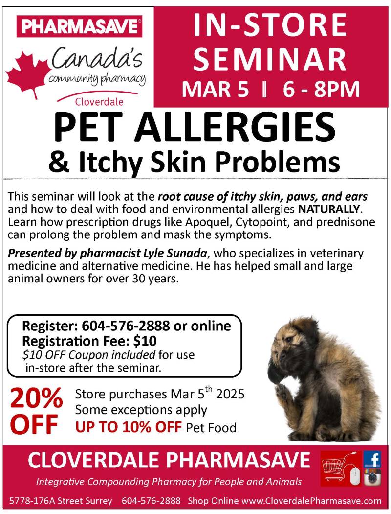 Pet Allergies Seminar