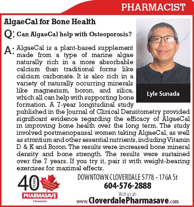 AlgaeCal for Bone Health