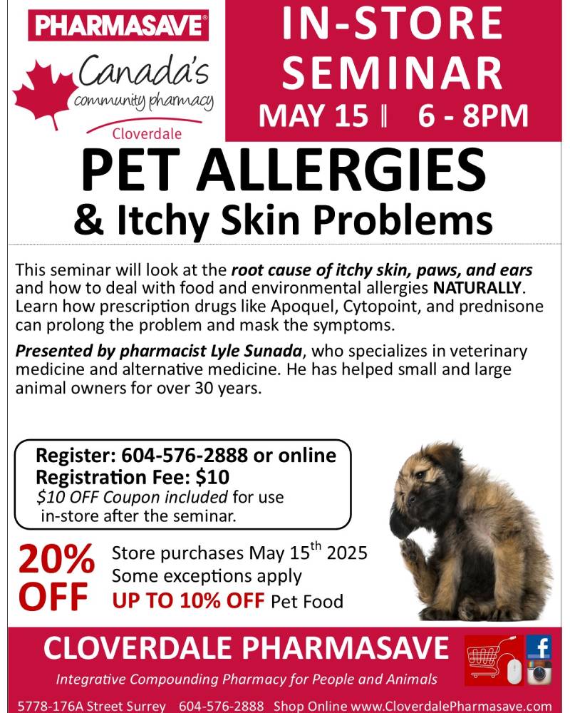 Pet Allergies Seminar 2025
